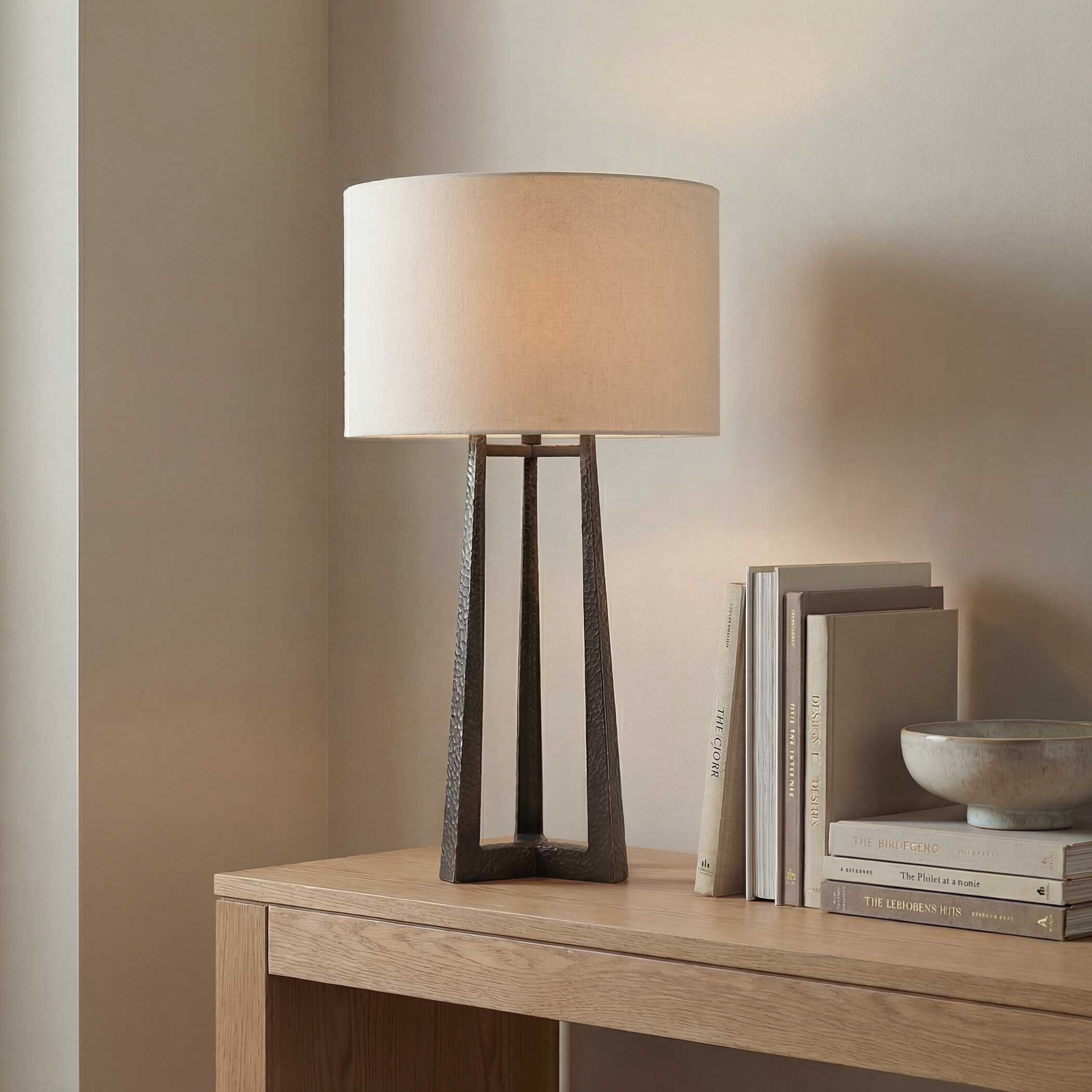 Uttermost Lighting Uttermost Midas Bronze Table Lamp