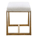 Uttermost Furniture Uttermost Midas Gold Small Bench