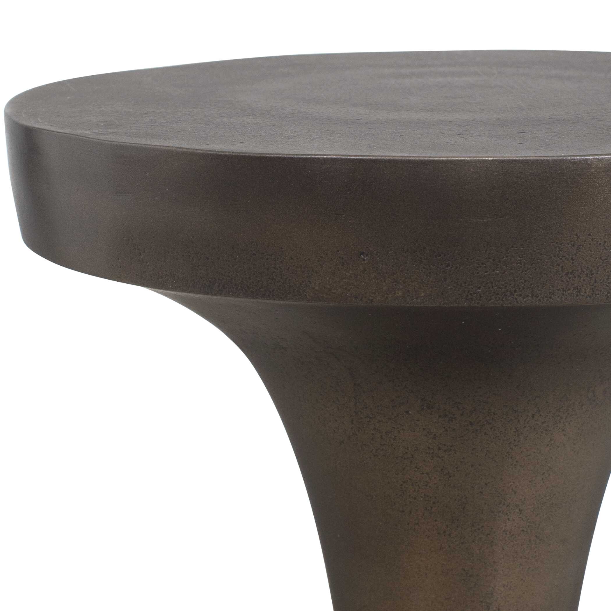 Uttermost Uttermost Miko Indoor-Outdoor Bronze Drink Table