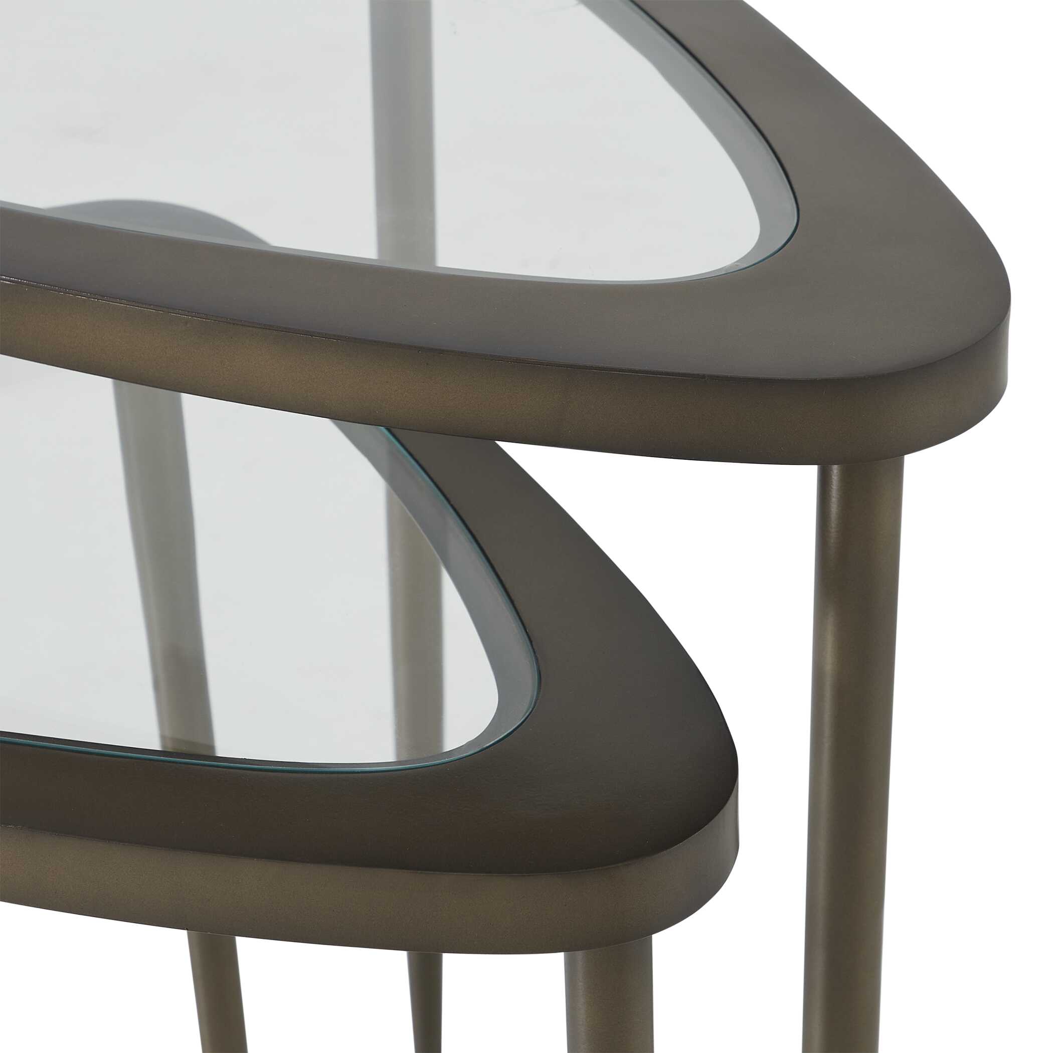 Uttermost Furniture Uttermost Millar Curved Nesting Tables, S/2