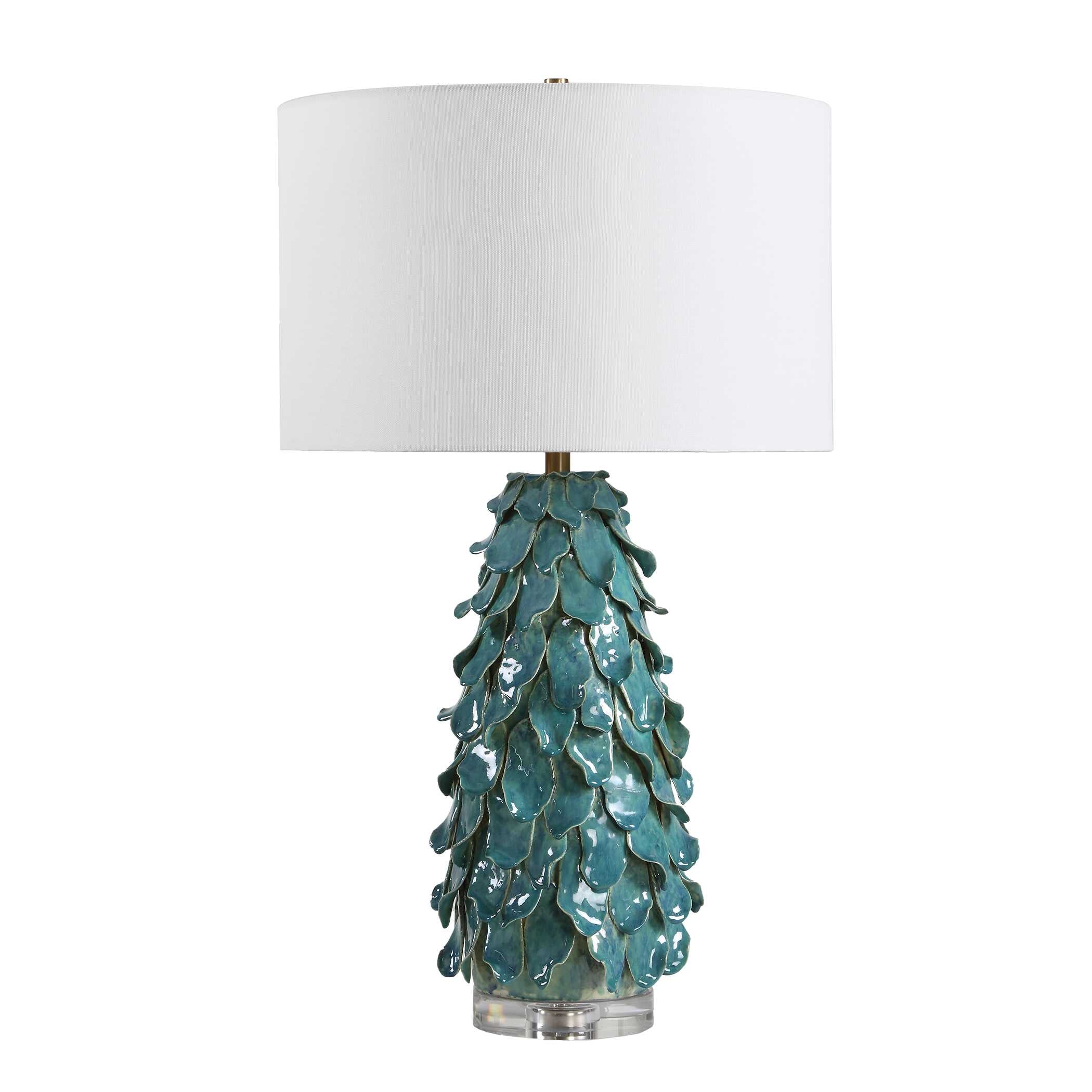 Uttermost Uttermost Mina Teal Blue Table Lamp