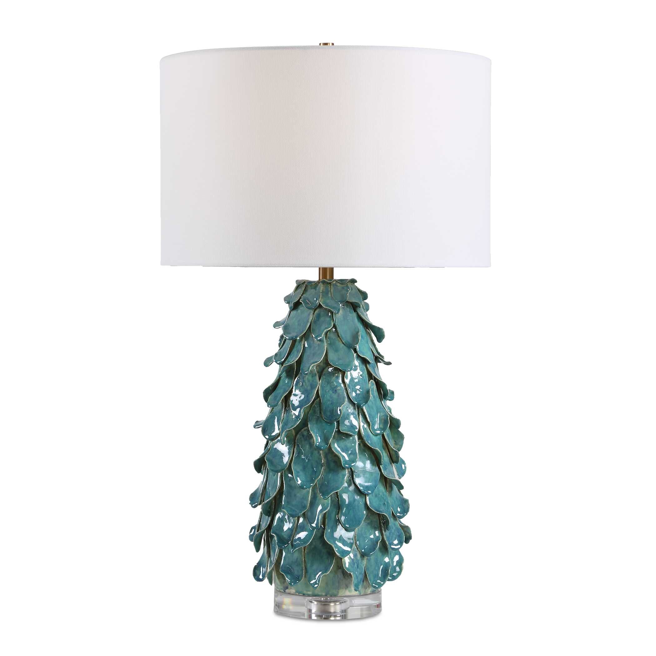 Uttermost Uttermost Mina Teal Blue Table Lamp