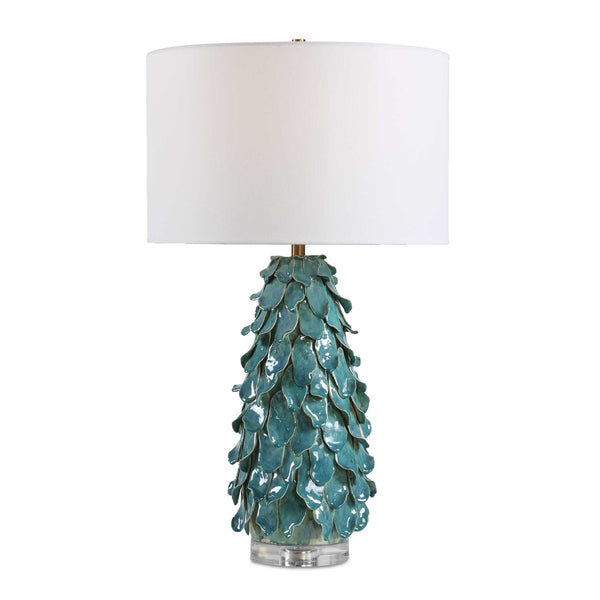 Uttermost Uttermost Mina Teal Blue Table Lamp