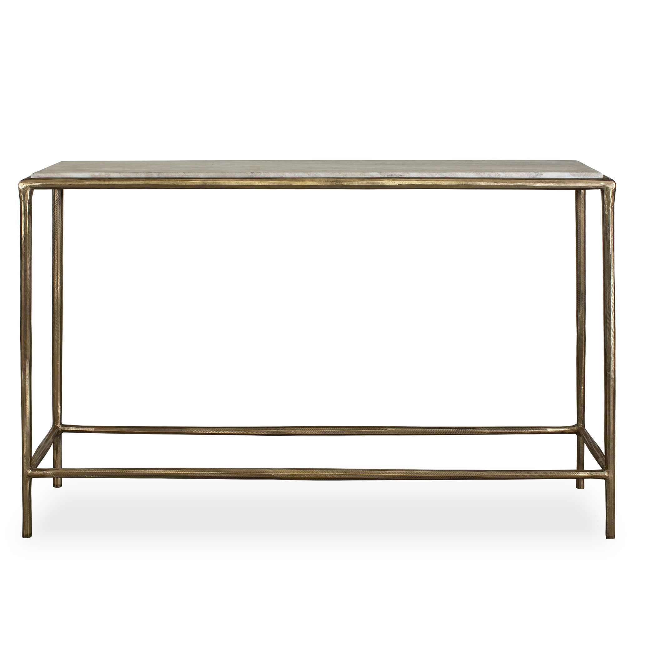 Uttermost Furniture Uttermost Minerva Marble Top Console Table