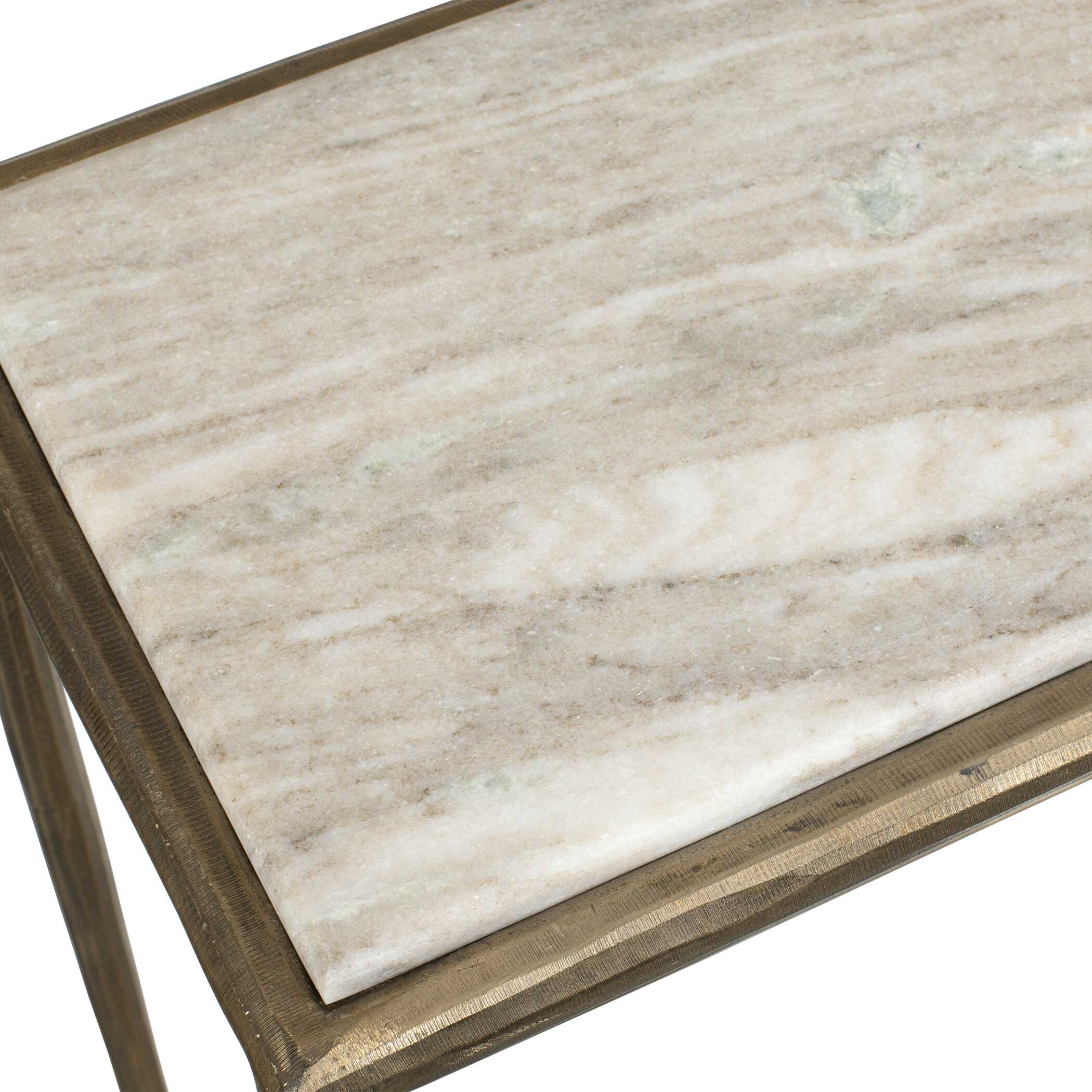 Uttermost Furniture Uttermost Minerva Marble Top Console Table
