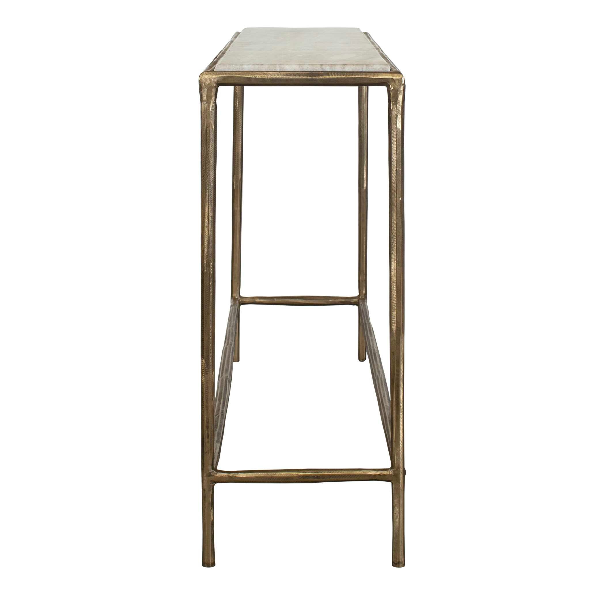 Uttermost Furniture Uttermost Minerva Marble Top Console Table