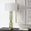 Uttermost Lighting Uttermost Mirah Olive Glass Table Lamp