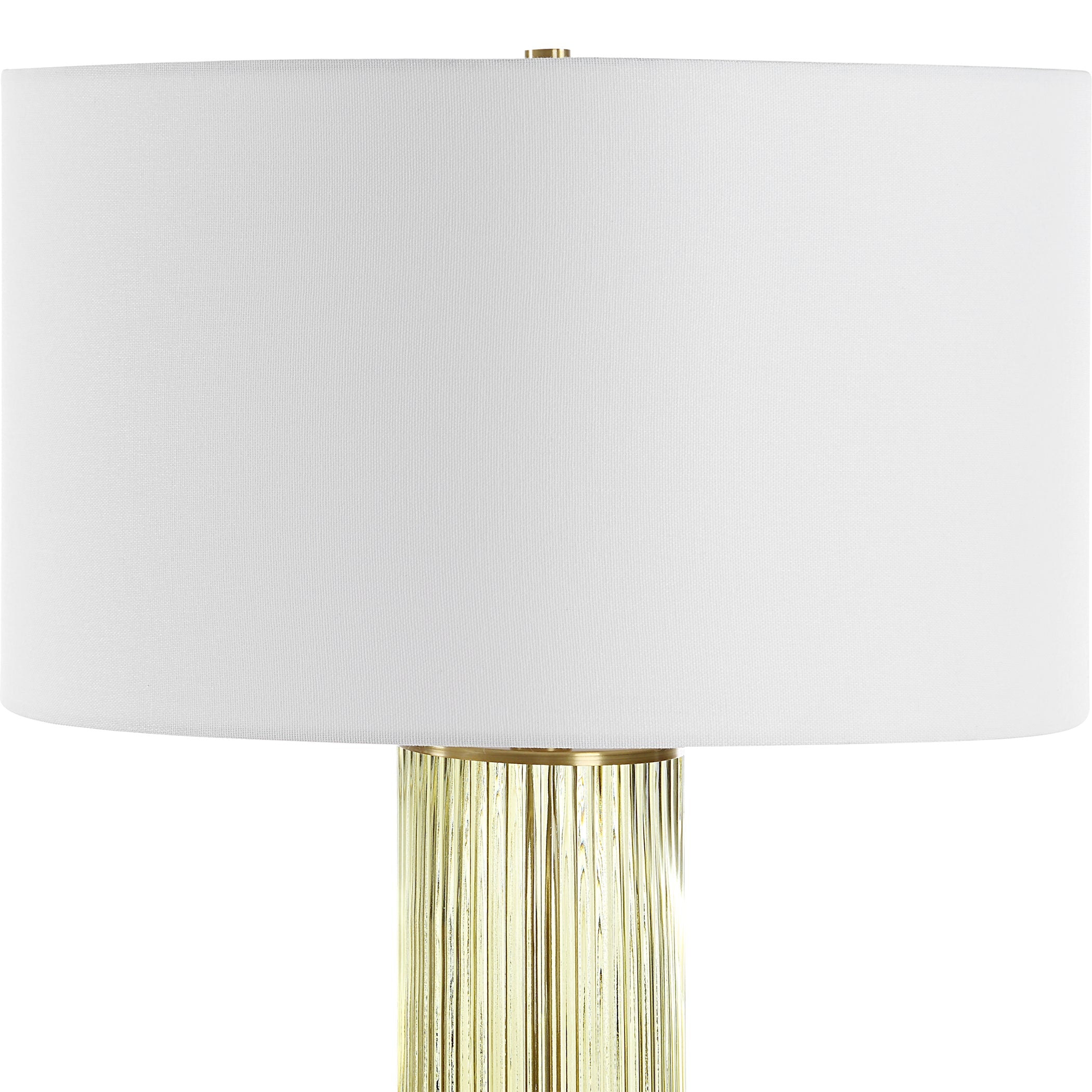 Uttermost Lighting Uttermost Mirah Olive Glass Table Lamp