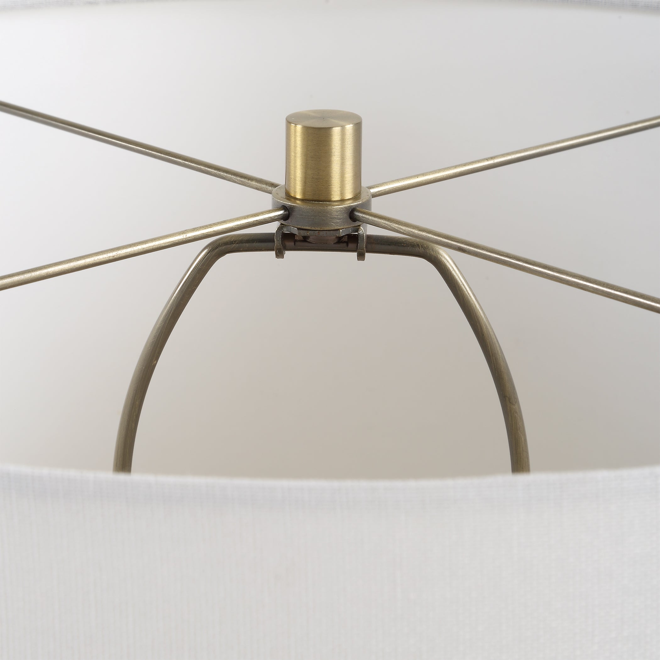 Uttermost Lighting Uttermost Mirah Olive Glass Table Lamp