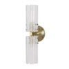 Uttermost Lighting Uttermost Mistie 2 Light Glass Sconce
