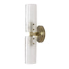 Uttermost Lighting Uttermost Mistie 2 Light Glass Sconce