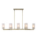 Uttermost Home Decor Uttermost Mistie 8 Light Linear Chandelier