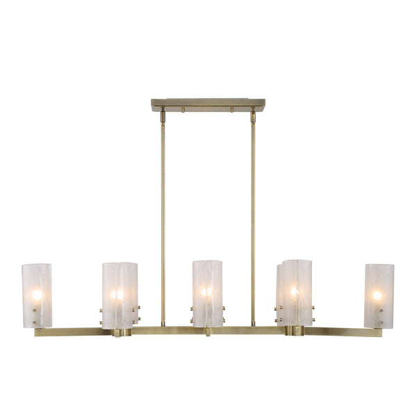 Uttermost Home Decor Uttermost Mistie 8 Light Linear Chandelier