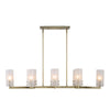 Uttermost Home Decor Uttermost Mistie 8 Light Linear Chandelier