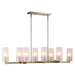 Uttermost Home Decor Uttermost Mistie 8 Light Linear Chandelier
