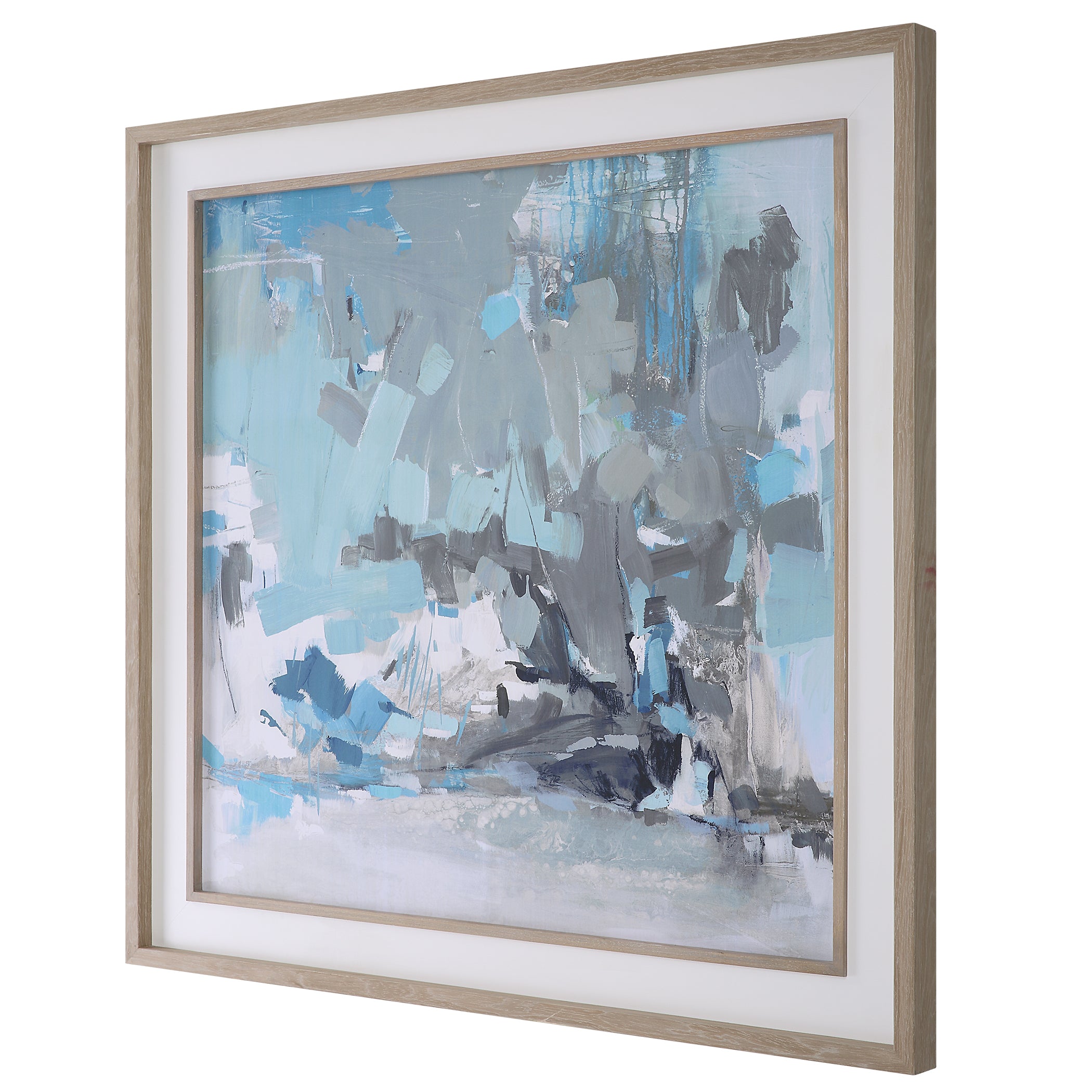 Uttermost Home Decor Motor Freight - Est Rate Quoted Uttermost Misty Moonlight Abstract Framed Print