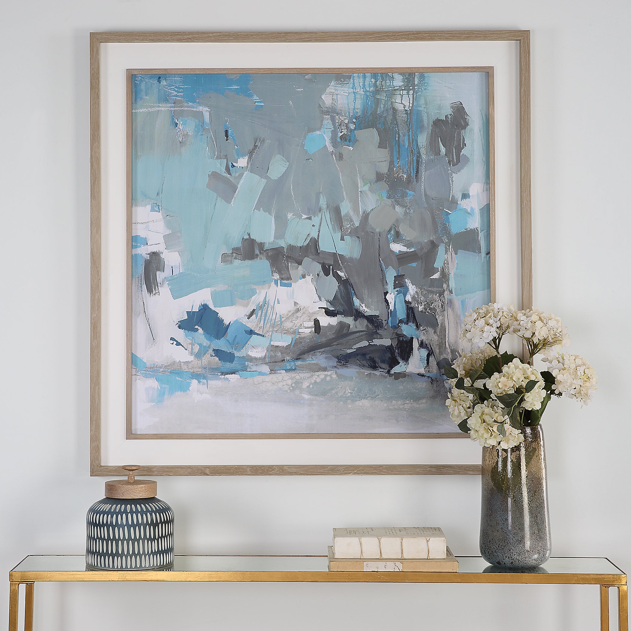 Uttermost Home Motor Freight - Rate to be Quoted Uttermost Misty Moonlight Abstract Framed Print