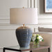 Uttermost Lighting Uttermost Moher Glossy Blue Table Lamp