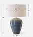 Uttermost Lighting Uttermost Moher Glossy Blue Table Lamp