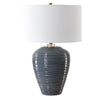 Uttermost Lighting Uttermost Moher Glossy Blue Table Lamp