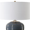 Uttermost Lighting Uttermost Moher Glossy Blue Table Lamp