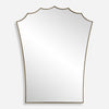 Uttermost Home Decor Uttermost Monarch Scalloped Arched Vanity Mirror