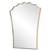 Uttermost Home Decor Uttermost Monarch Scalloped Arched Vanity Mirror