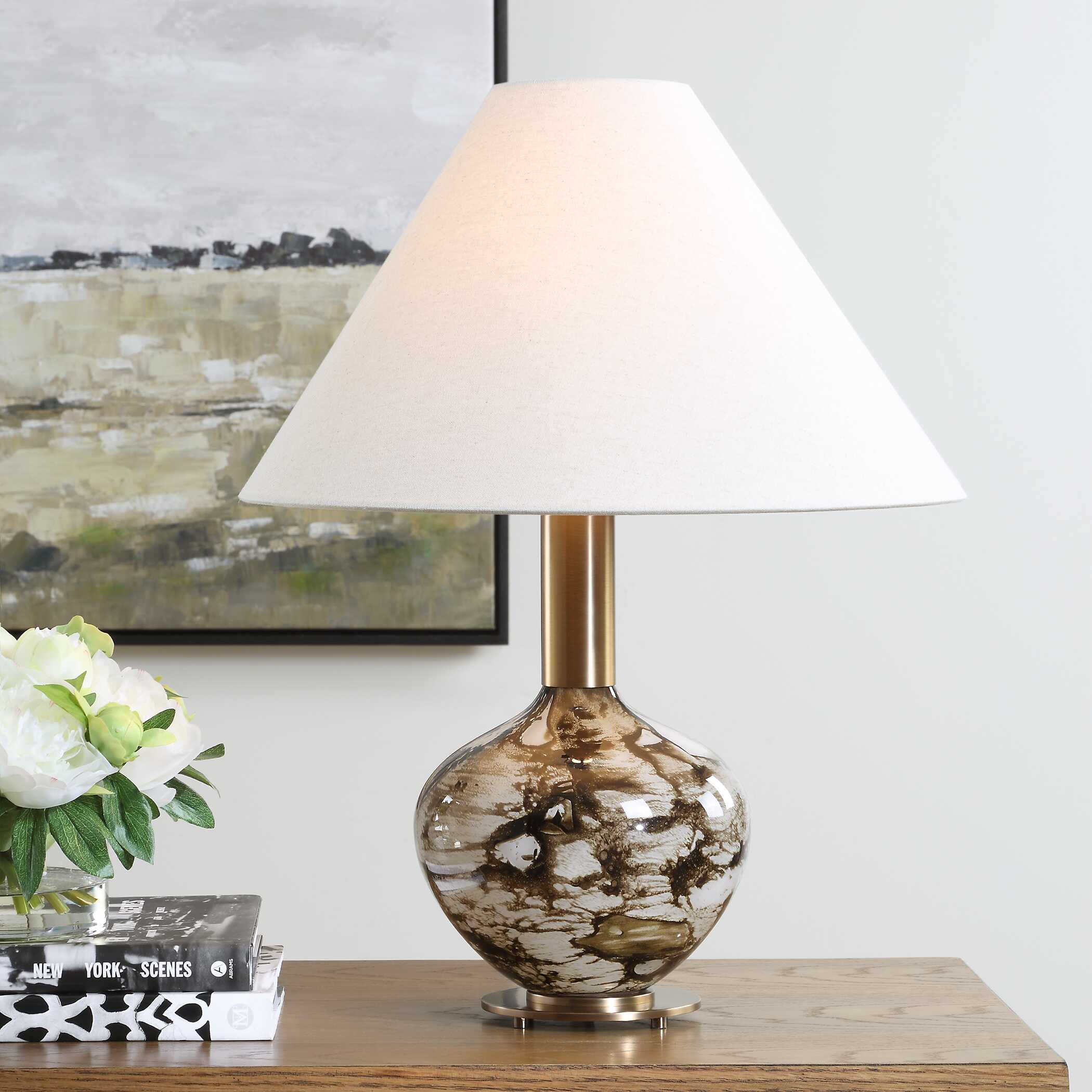 Uttermost Uttermost Montagu Dark Brown Table Lamp