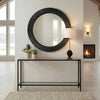 Uttermost Home Decor Uttermost Montgomery Round Black Mirror