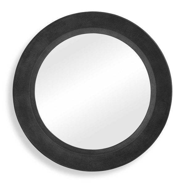 Uttermost Home Decor Uttermost Montgomery Round Black Mirror