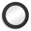 Uttermost Home Decor Uttermost Montgomery Round Black Mirror