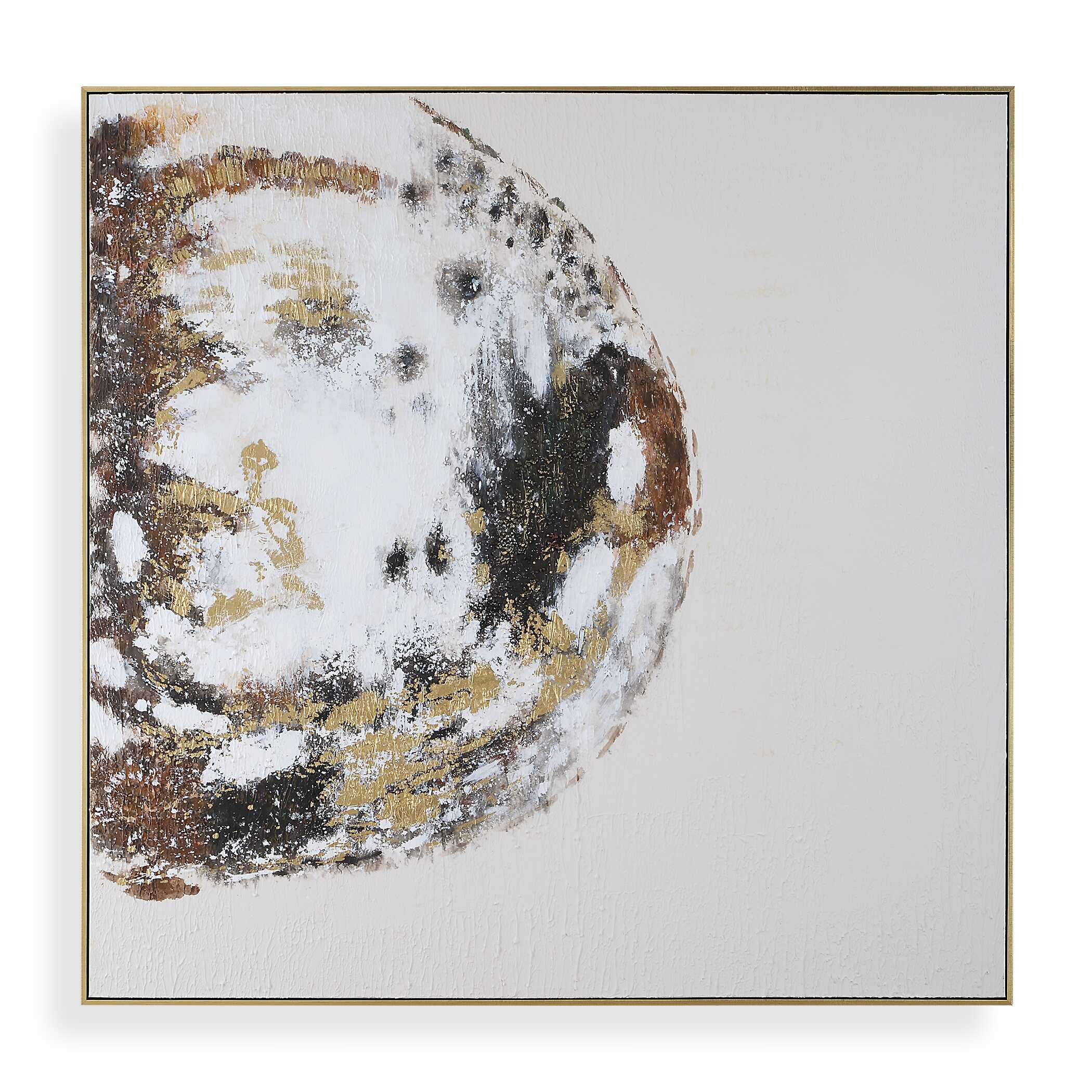 Uttermost Home Decor Uttermost Moon Landing Hand Painted Abstract Art
