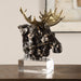 Uttermost Home Decor Uttermost Moose Bust Bronze Sculpture