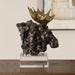 Uttermost Home Decor Uttermost Moose Bust Bronze Sculpture
