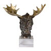 Uttermost Home Decor Uttermost Moose Bust Bronze Sculpture