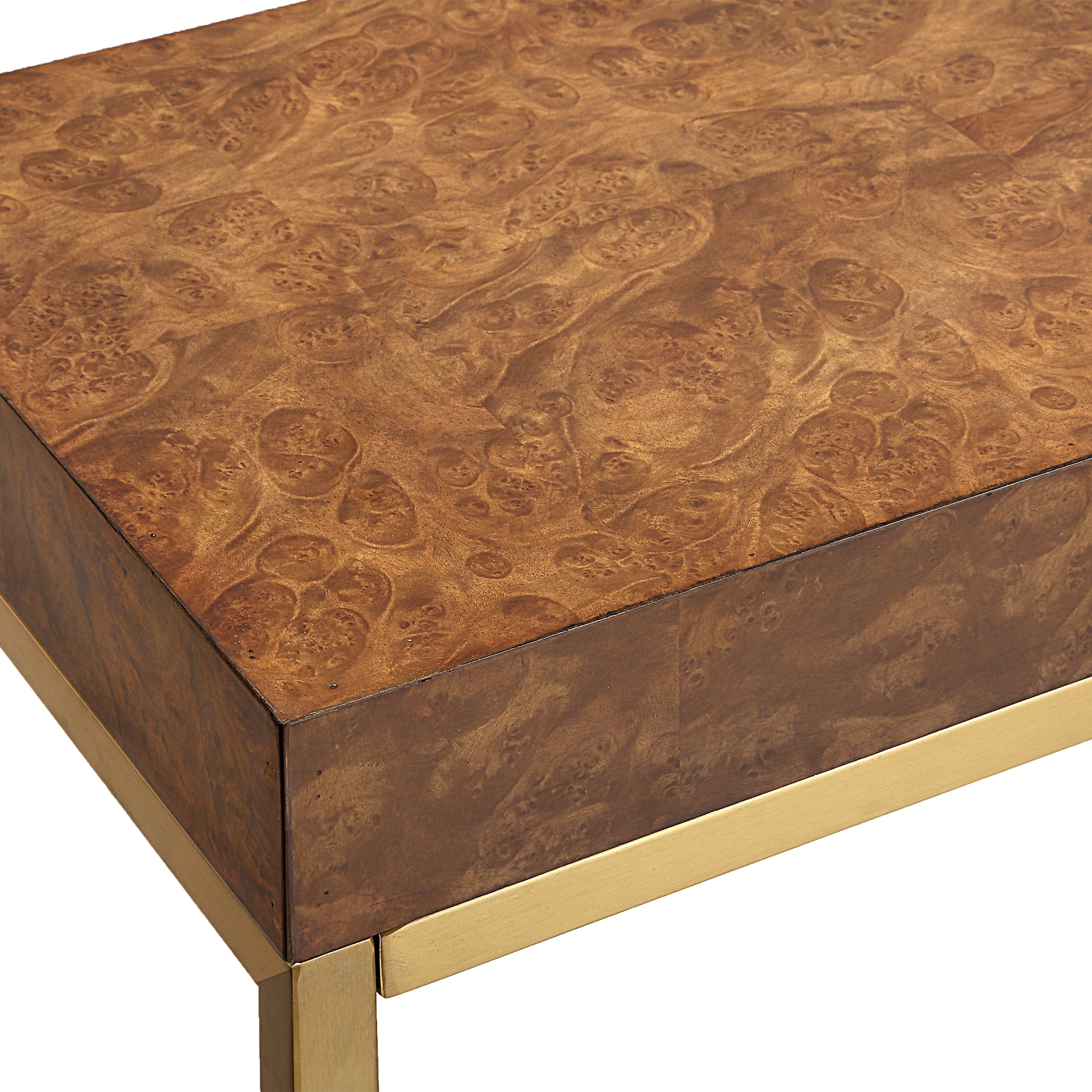 Uttermost Furniture Oversize - Rate to be Quoted Uttermost Moran Burl Console Table