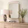 Uttermost Home Decor Uttermost Moreni Brass Mirror