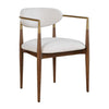 Uttermost Furniture Uttermost Moxie Walnut Dining Arm Chair