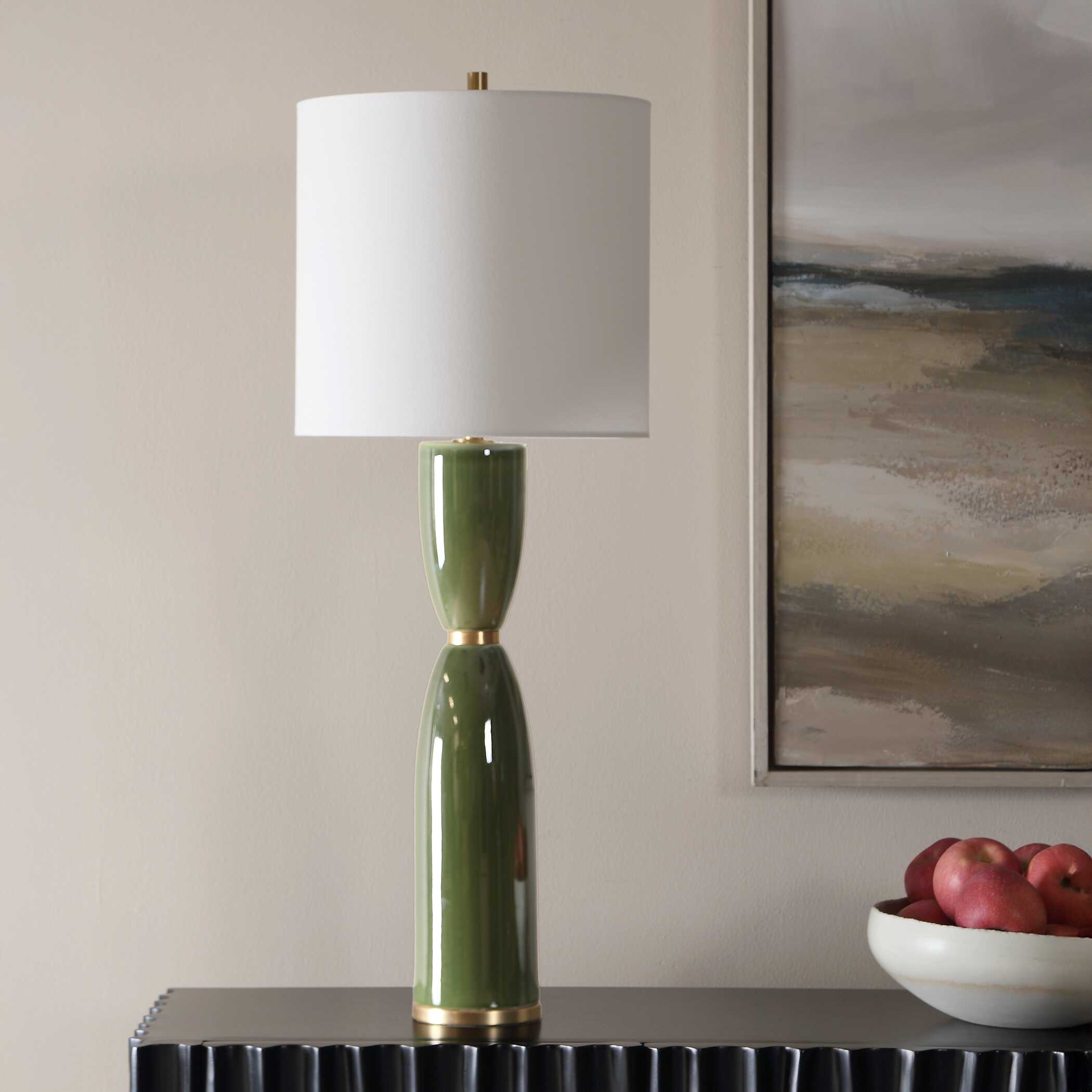 Uttermost Lighting Uttermost Nacua Green Table Lamp
