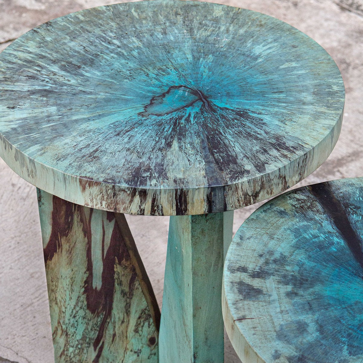 Uttermost Home Uttermost Nadette Nesting Tables, Blue, S/2