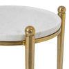 Uttermost Furniture Uttermost Nahunta Antique Brass Accent Table