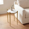 Uttermost Furniture Uttermost Nahunta Antique Brass Accent Table