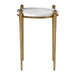 Uttermost Furniture Uttermost Nahunta Antique Brass Accent Table