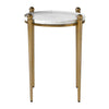 Uttermost Furniture Uttermost Nahunta Antique Brass Accent Table