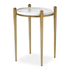 Uttermost Furniture Uttermost Nahunta Antique Brass Accent Table