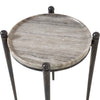 Uttermost Furniture Uttermost Nahunta Dark Bronze Accent Table