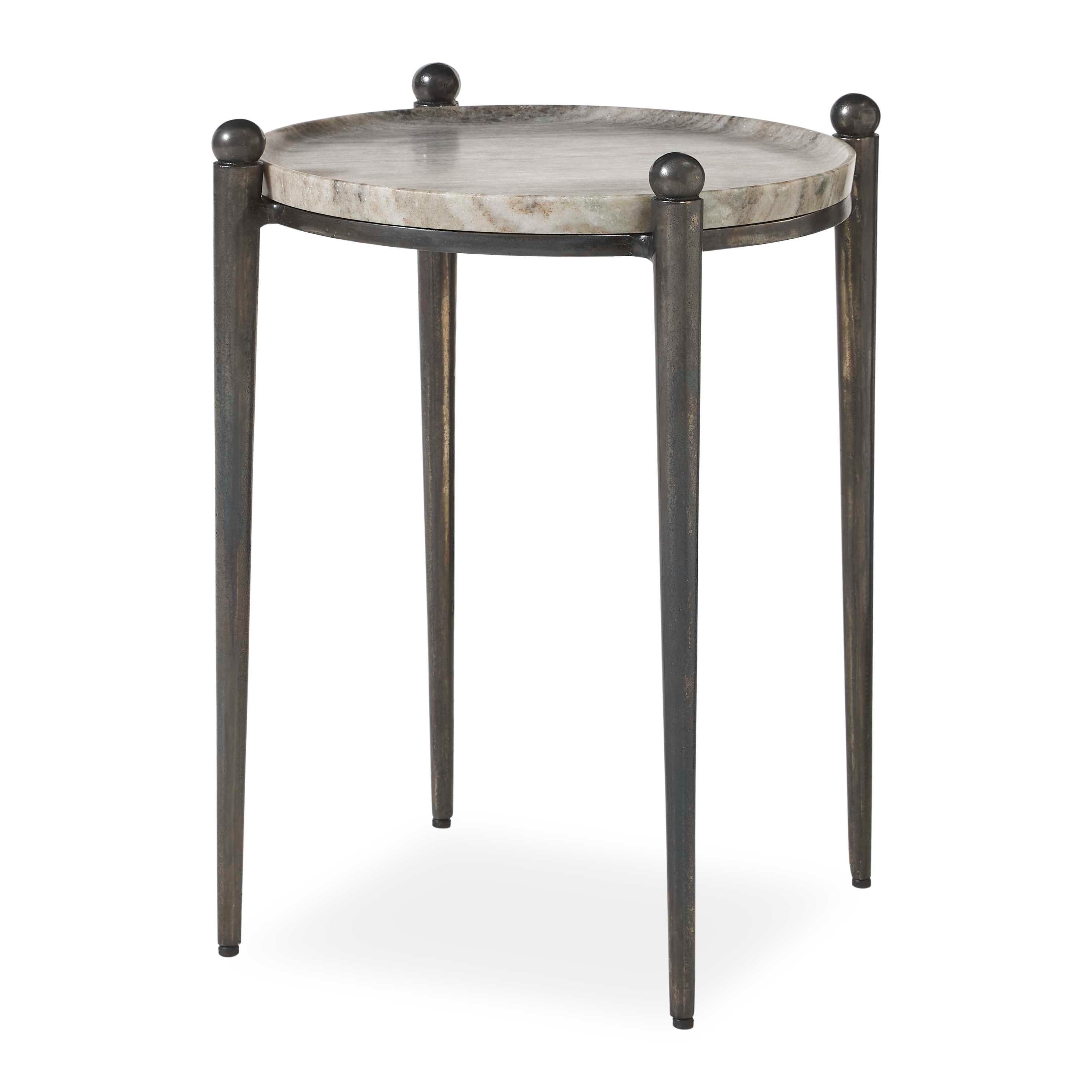 Uttermost Furniture Uttermost Nahunta Dark Bronze Accent Table