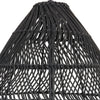 Uttermost Home Uttermost Nandi 1 Light Woven Black Pendant