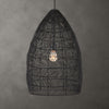 Uttermost Home Uttermost Nandi 1 Light Woven Black Pendant