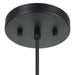 Uttermost Home Uttermost Nandi 1 Light Woven Black Pendant